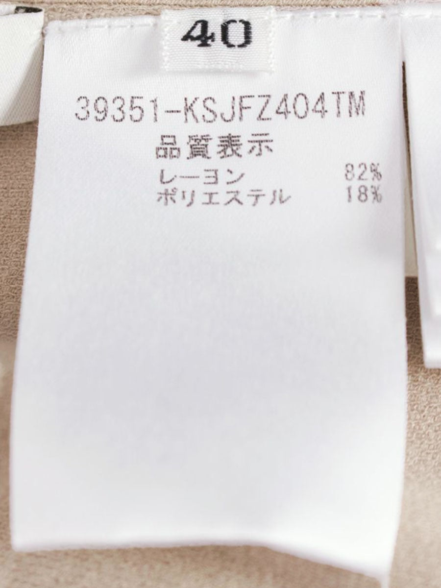 フォクシーブティック Cardigan 39351 カーディガン 40 ベージュ ボレロ IT5YC3JCDAWQ