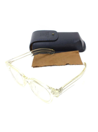 ジュリアスタートオプティカル ×ハイク コラボレーション FDR PL-005N メガネ 眼鏡 クリア フルリム セルフレーム ウェリントン IT9J353CLL8D