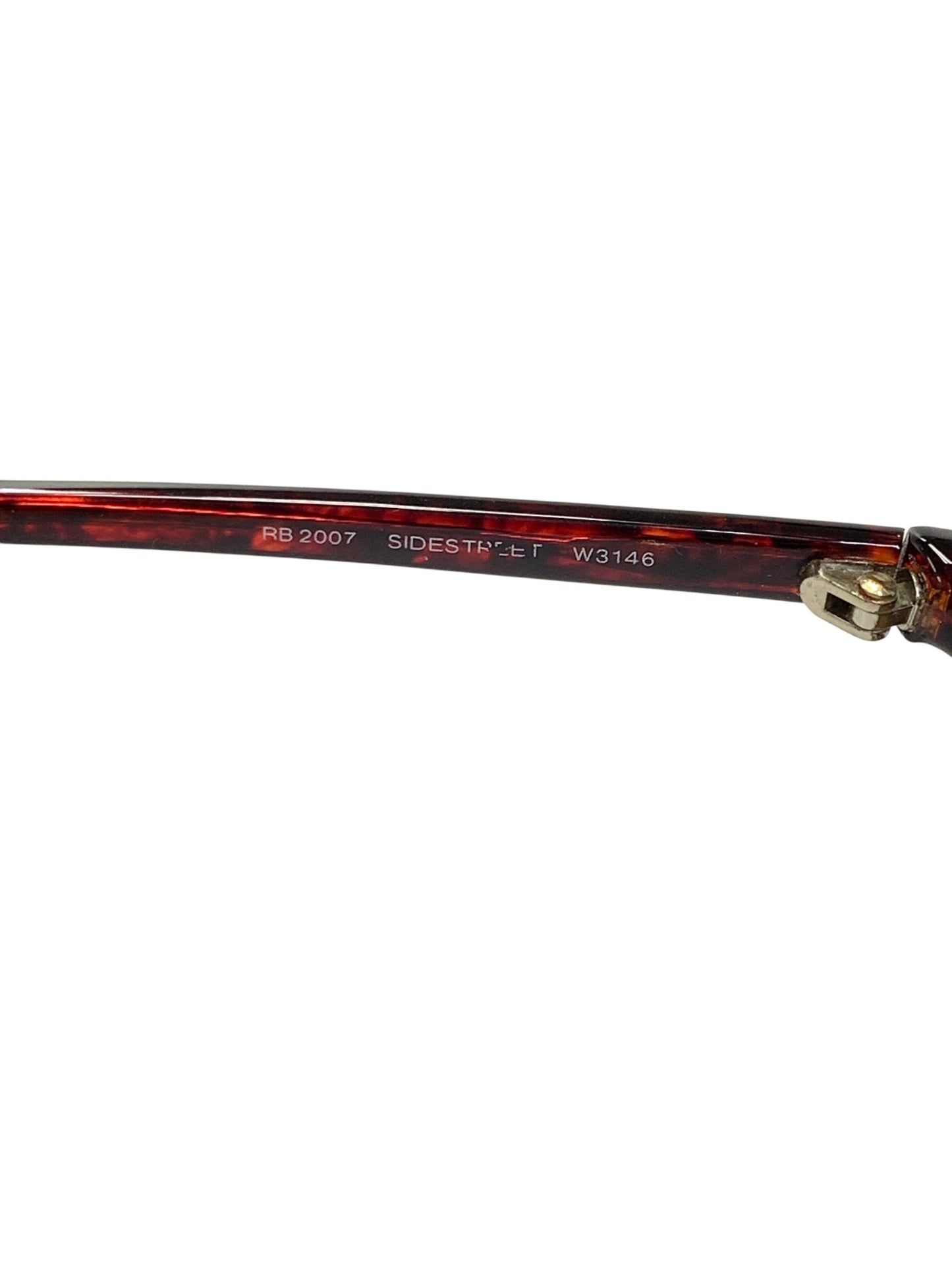 レイバン RB2007 サングラス レッド セルフレーム フルリム オーバル（楕円） ITVGEXM412I4