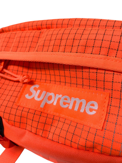 シュプリーム ボディバッグ オレンジ ナイロン ロゴ ITJCAUIMYLPC