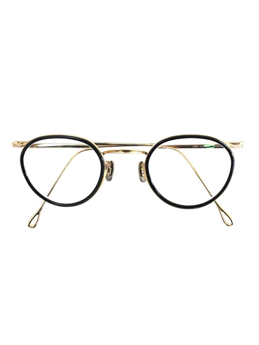 アイヴァン7285 156i メガネ ゴールド コンビフレーム フルリム ウエリントン ITBXM1PCTM2C