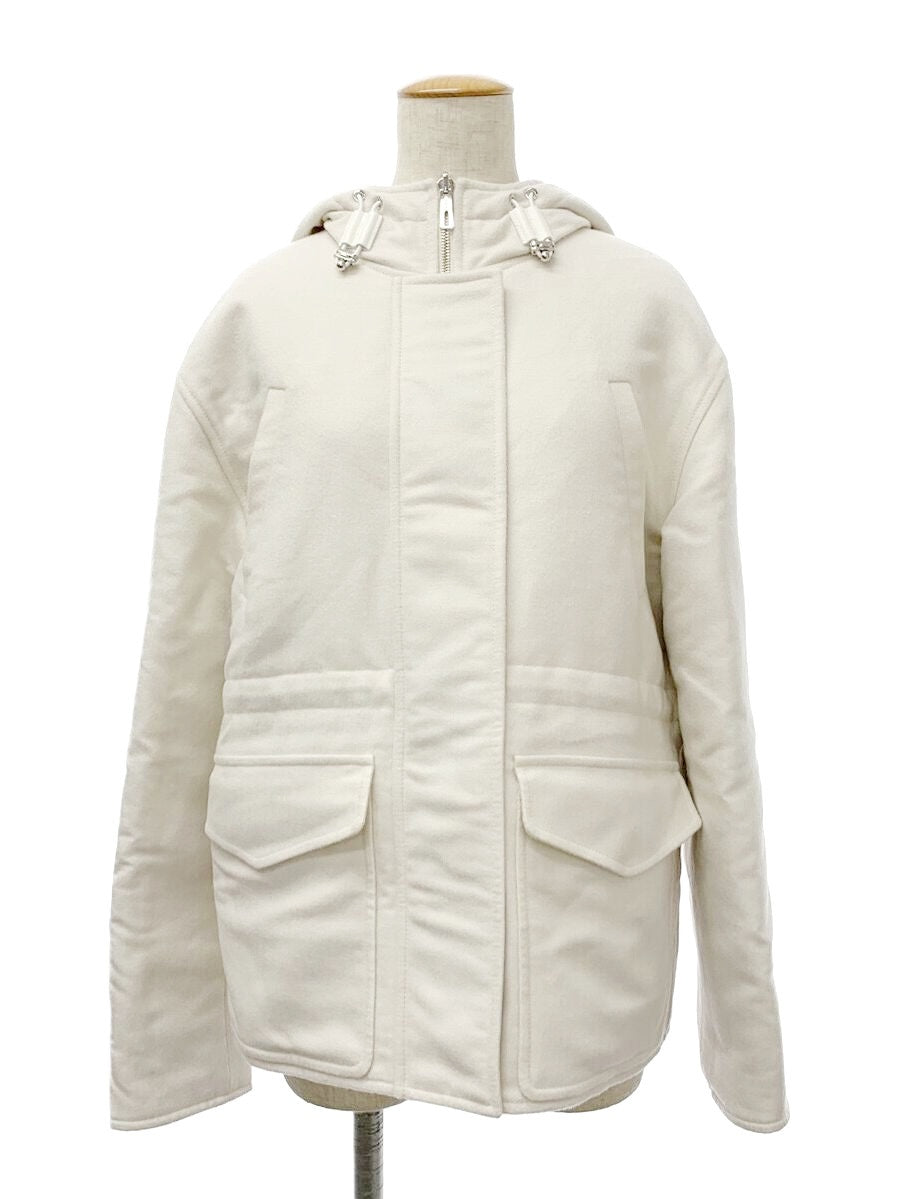 エルメス ジャケット リバーシブルフードブルゾン シェーヌダンクル 総柄 38 【SALE】