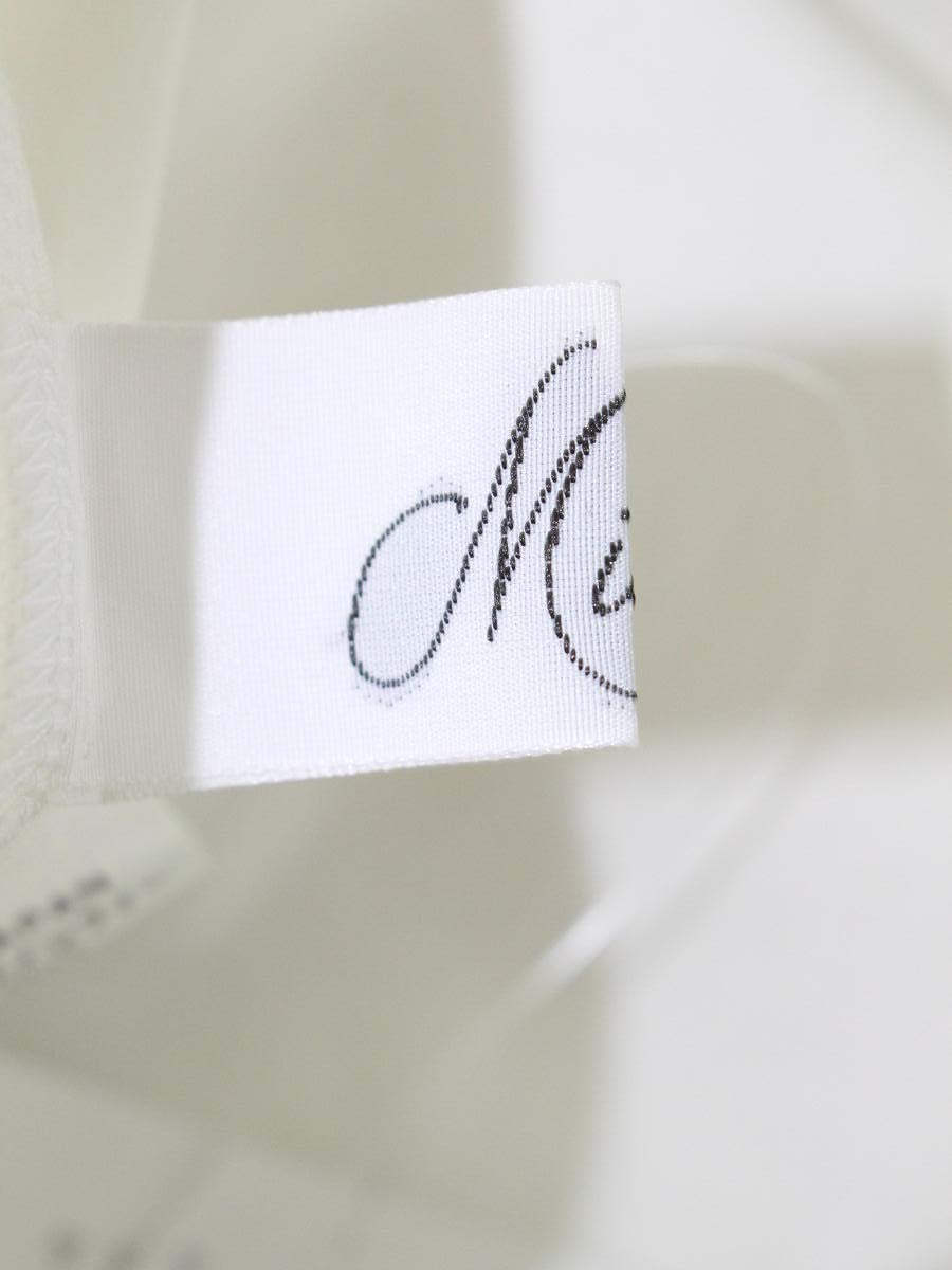 マーロンエノンフィ ブラウス F ホワイト フリル IT2KZB52UHYA