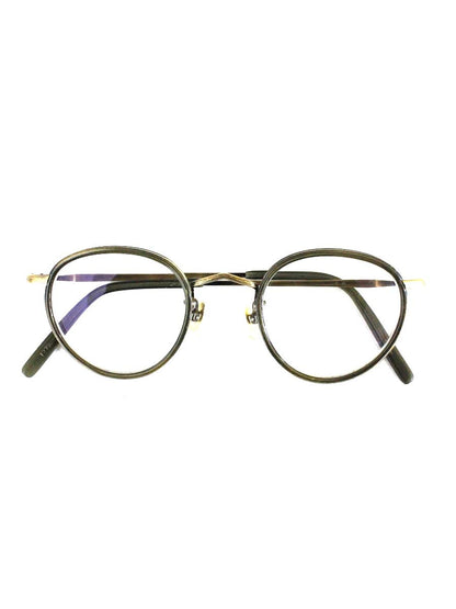 恒眸作 T272 メガネ ゴールド コンビフレーム ウェリントン ITMWM81U34VM