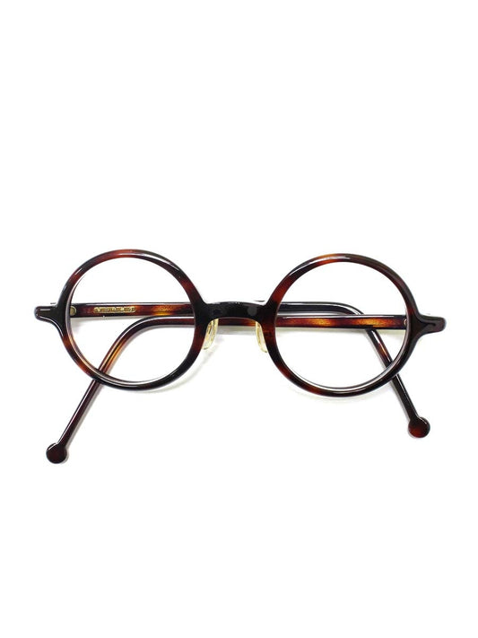 白山眼鏡店 ROUND classic ラウンド クラシック メガネ ブラウン セルフレーム べっ甲柄 IT116U1941BK 【SALE】