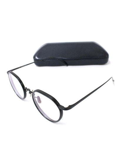 掌（タナゴコロ） POKER FACE別注モデル PTG-15 BK メガネ ブラック コンビフレーム フルリム ボストン ITZRGT45KVKH 【SALE】