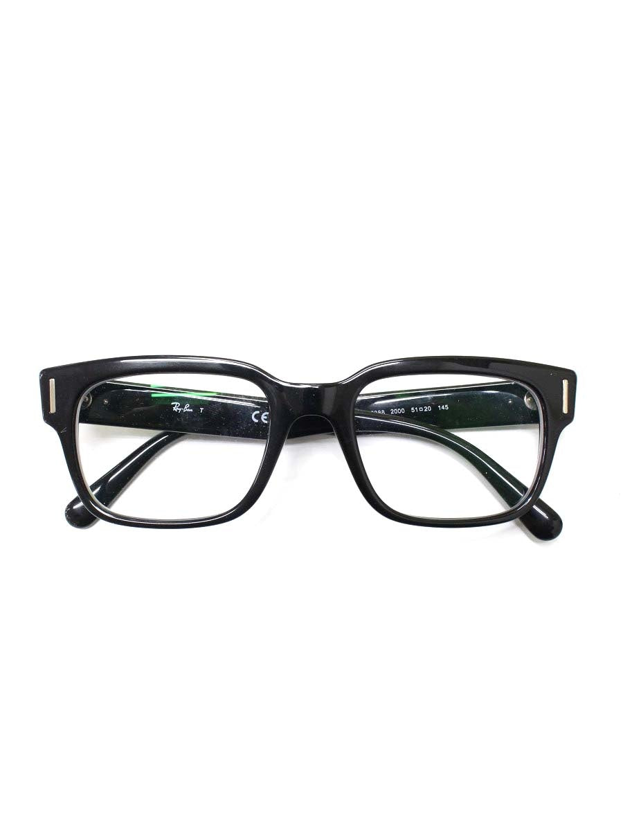 レイバン JEFFREY RB5388 眼鏡 メガネ ブラック セルフレーム フルリム スクエア ITJ90N5KKFFU