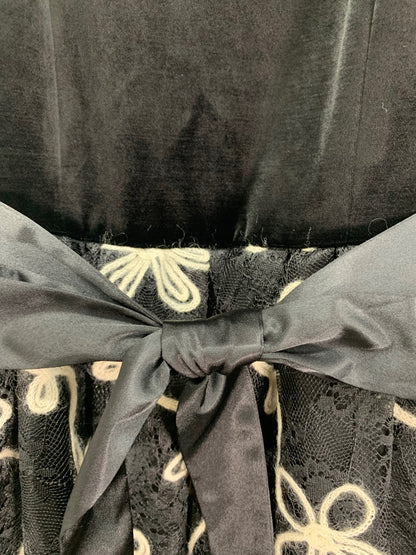 エリザ 28608791 ワンピース 1 ブラック ベロア ITL22K0PO7UO