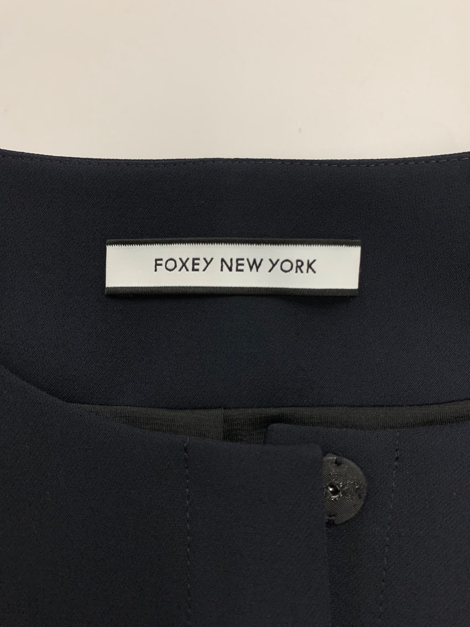 フォクシーニューヨーク Cassis Jacket 43458 ジャケット 38 ネイビー