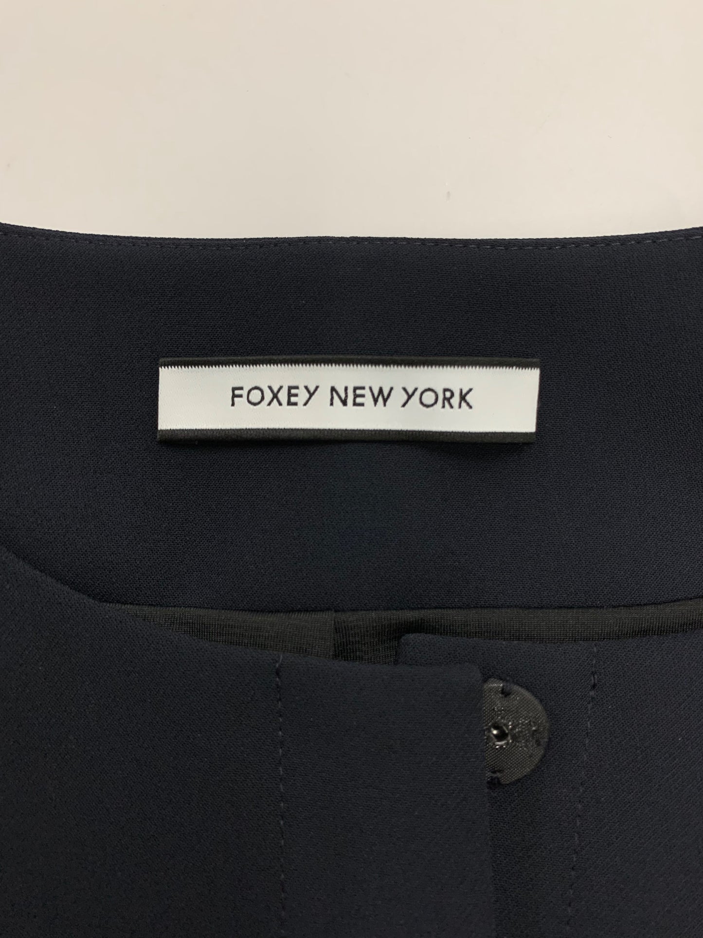 フォクシーニューヨーク Cassis Jacket 43458 ジャケット 38 ネイビー ITQWF807KP2P