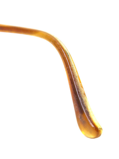 クロムハーツ DROP BOX メガネ ブラウン セルフレーム フルリム スクエア ITXLANEFC03E