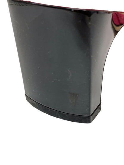 セルジオロッシ 1060 ミュール 38 ピンク サンダル リボン サテン地 ITC1YF3UHNQO