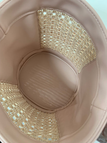 エムズグレイシー 294309 ハンドバッグ ピンク ショルダー付き 巾着 バケツ ITDWLOOWQQYV 【SALE】