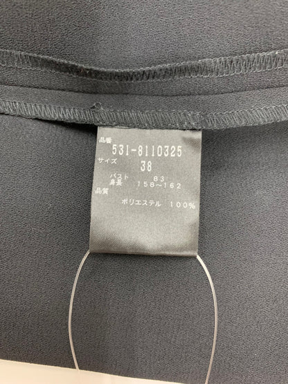 アドーア 531-8110325 ブラウス 38 ブラック アシンメトリー IT9HNSJQOSSO 【SALE】