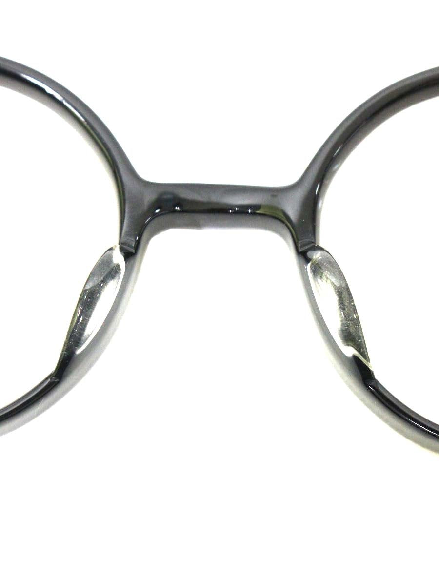 エフェクター bend メガネ ブラック セルフレーム フルリム ラウンド ITBELELGYF4K