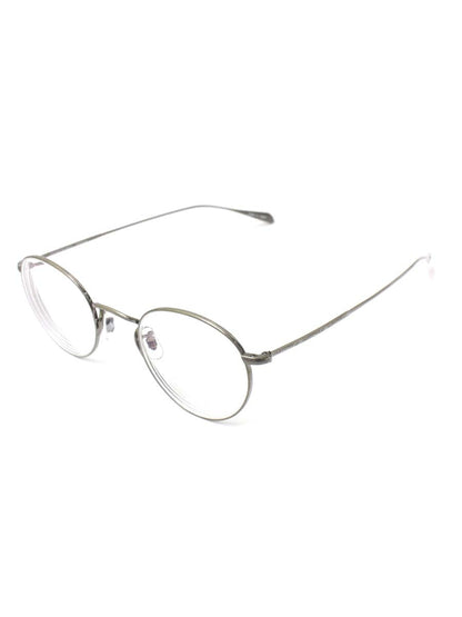 オリバーピープルズ Gallaway メガネ シルバー メタルフレーム フルリム ボストン ITJNRHAQVG16