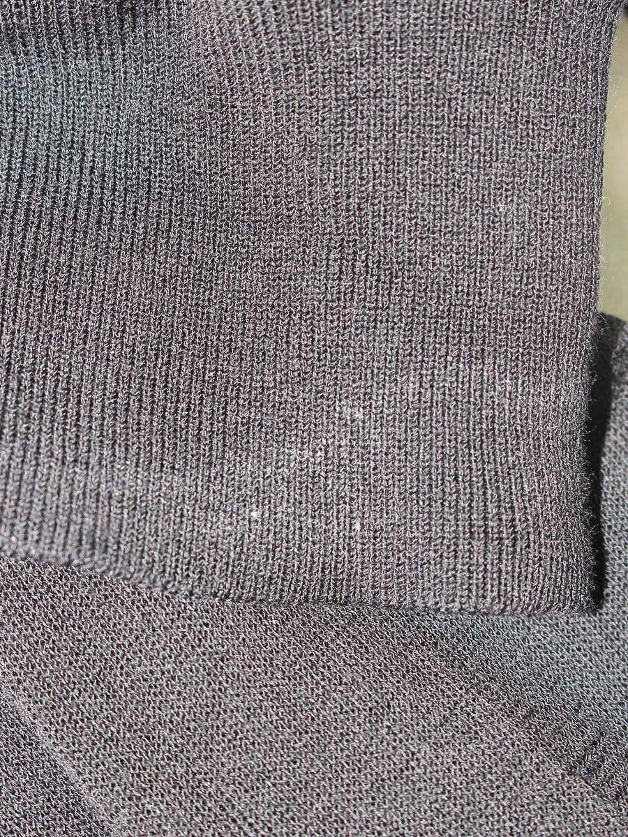 エムズグレイシー リボン刺繍入り半袖カーディガン 218327 38 ブラック ITJE0UNLFCDC