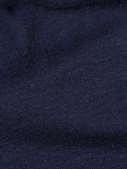 バーバリーブルーレーベル E1P73-397-29 カットソー 38 ネイビー ハートモチーフ バックリボン IT43ILP1IVJK