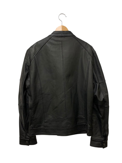 オットバイユークス 038UCT02PE01999 ライダースジャケット L ブラック 羊革レザー ITRDPS1G2RZS