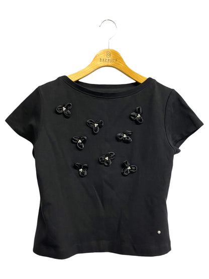 セルフォード フラワーモチーフTシャツ CWCT254017 F ブラック 25ss ITEOCRZI161S