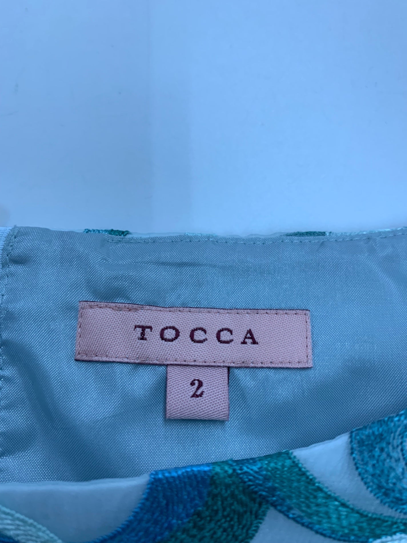 トッカ 【消臭】VIVID EYES ドレス OPTOCA0310 ワンピース 2 ブルー 2024 FALL COLLECTION ITNHBXTNF9LY