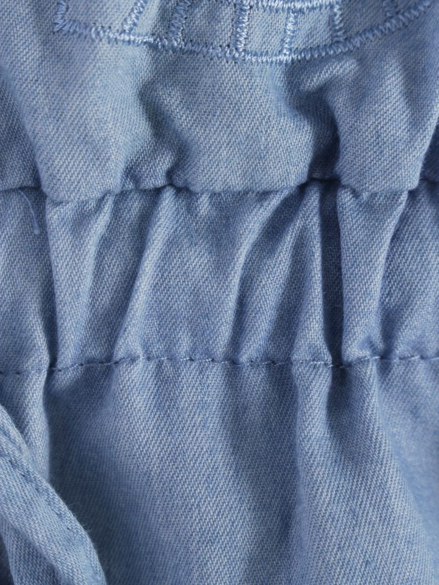 グレースコンチネンタル 15217082 サロペット 36 ブルー フラワーレース ITVTKMWYM6NQ