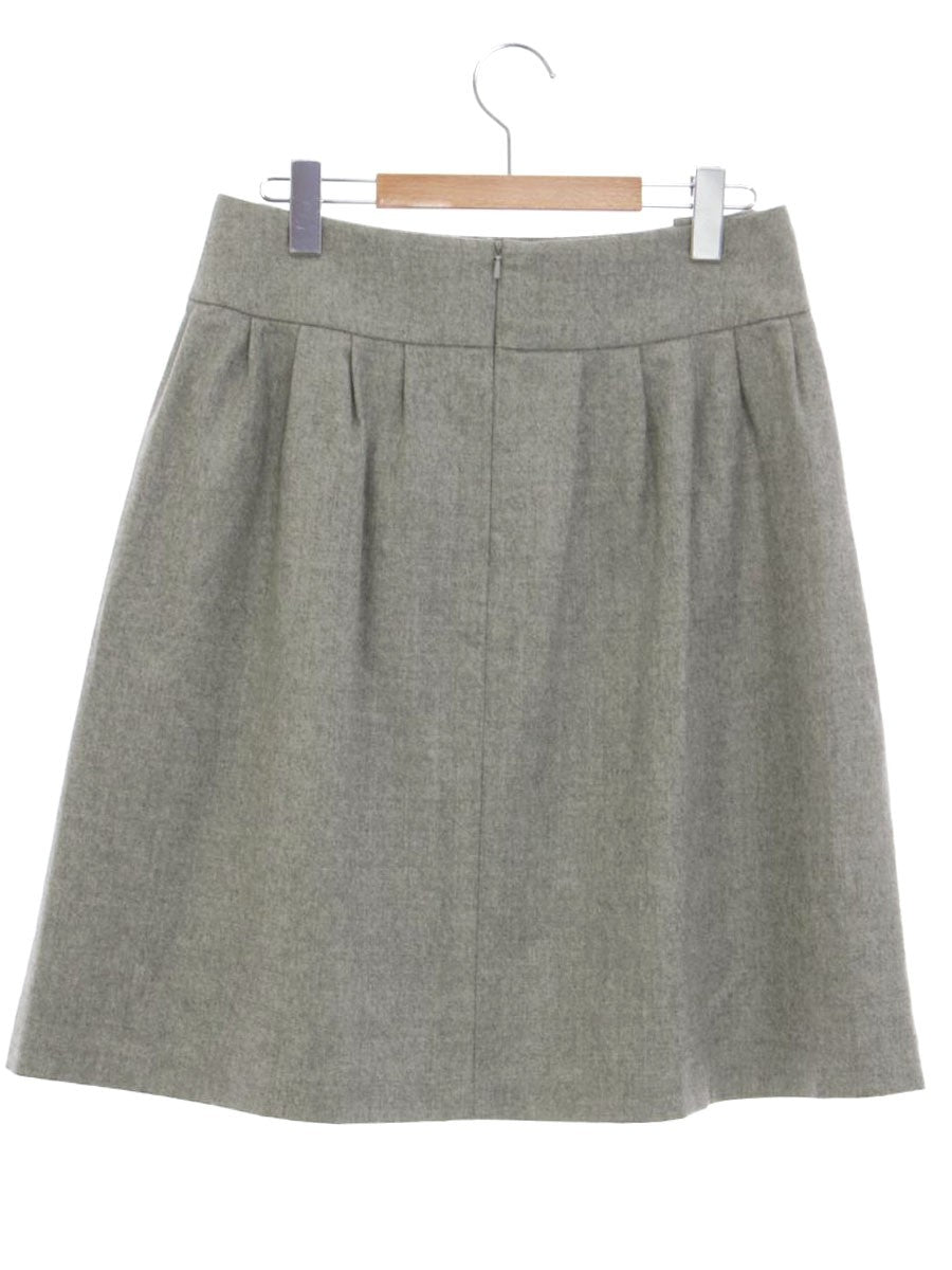 フォクシーブティック  Skirt Twin Button 35151 スカート 40 グレー ウール ITM6VTA5MI66 【SALE】