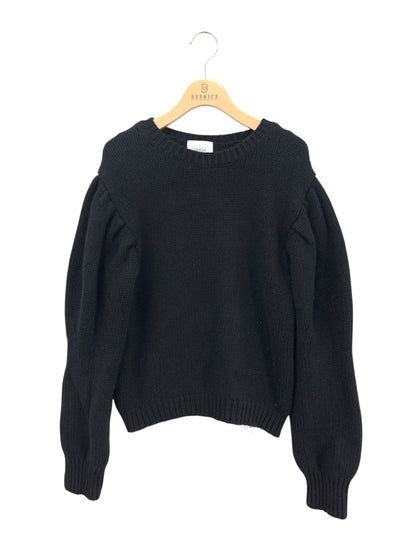 オーガ OHGA-1091 ニット Ｆ ブラック ウール IT9XAVGFF7VK