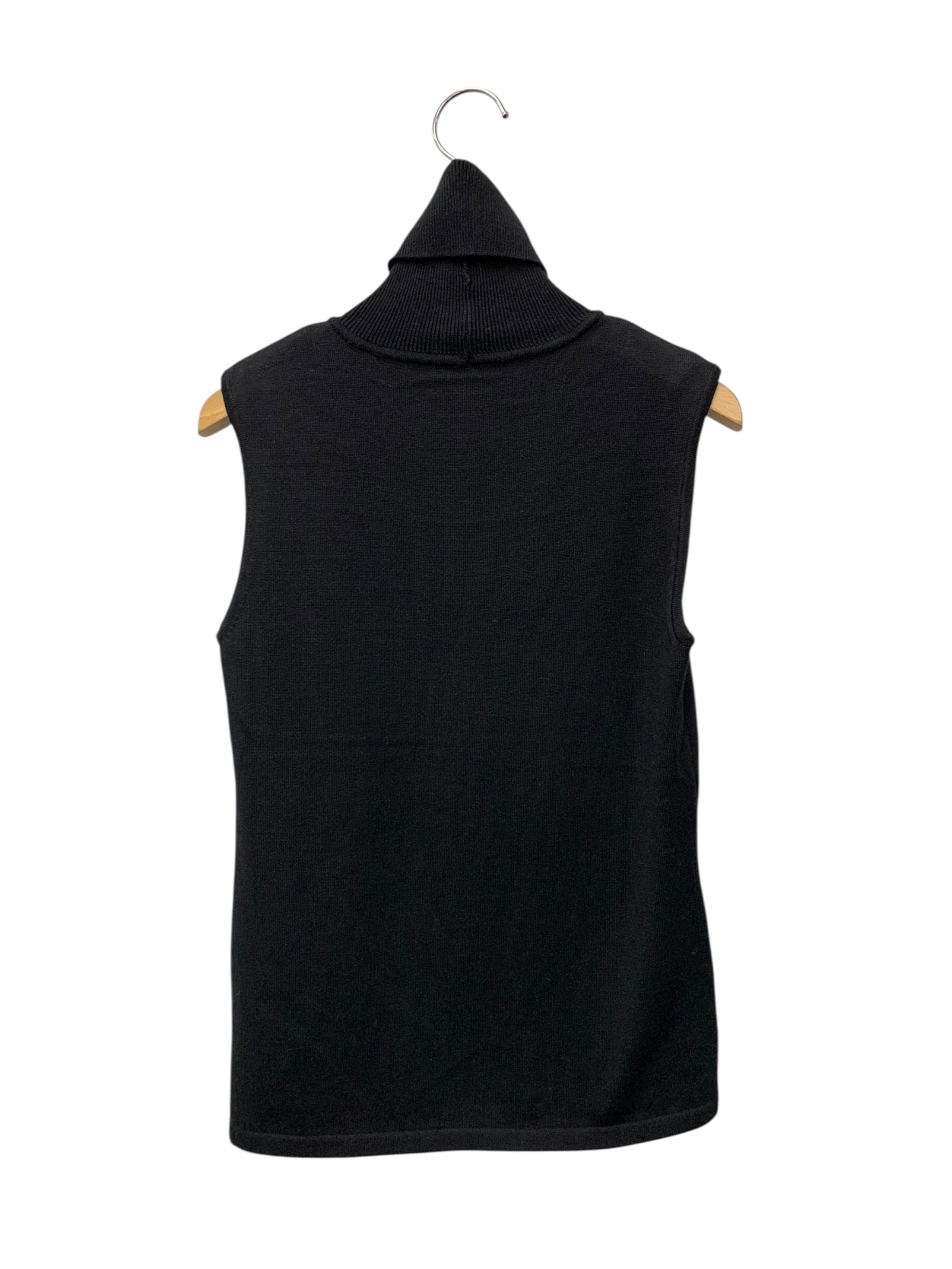 フォクシーブティック Sleeveless Turtleneck Sweater Lady Standard 40842 ニット セーター 38 ブラック ITS8G46LORRU