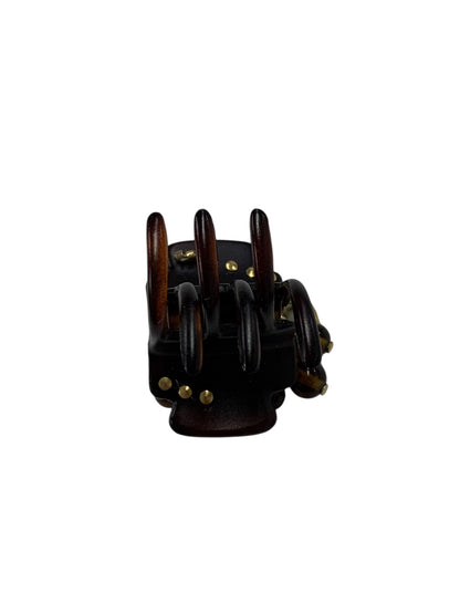 コンプレックスビズ ヘアクリップ ブラウン ビジュー チェーン IT0FD0EADUGS