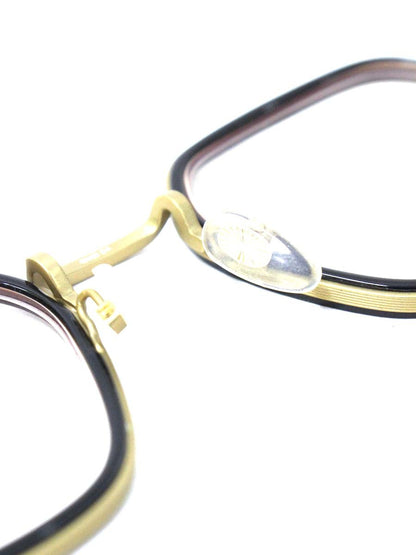 アイウェアバイデイヴィッドベッカム DB1103 メガネ ブラック/ゴールド チタニウム ヘキサゴン ITFFPH5NYYOA 【SALE】