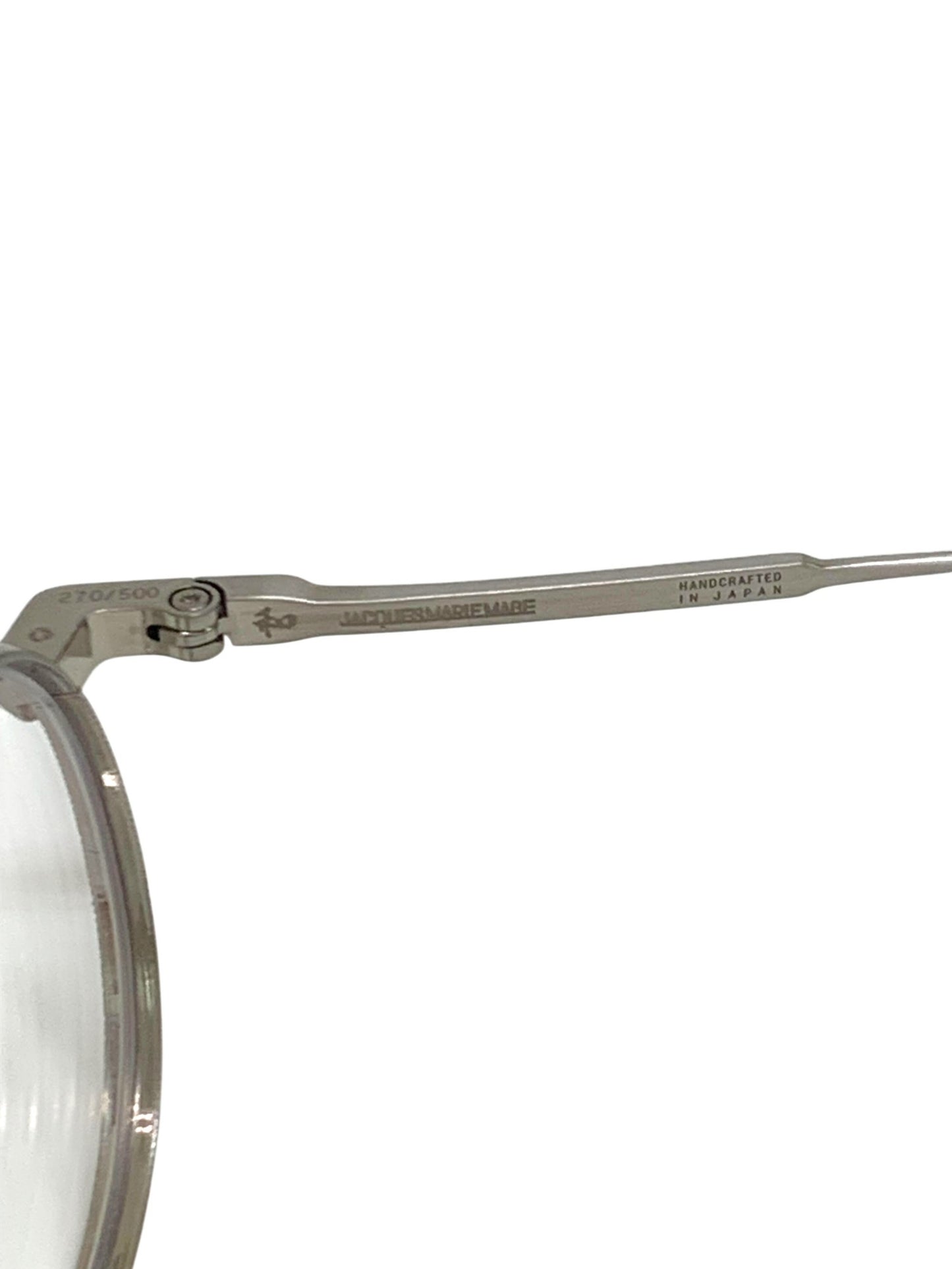 ジャックマリーマージュ FULL METAL JACKET JMMFMJ41 メガネ シルバー メタルフレーム フルリム ラウンド IT2351X91N76