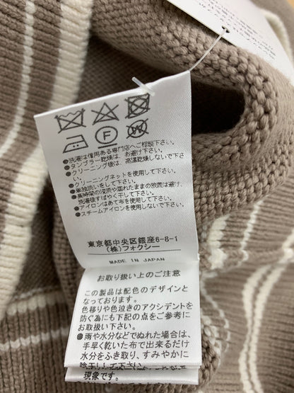 フォクシースポーツ Vneck CARDIGAN 40726 カーディガン 38 グレー IT9AP4QFFG58