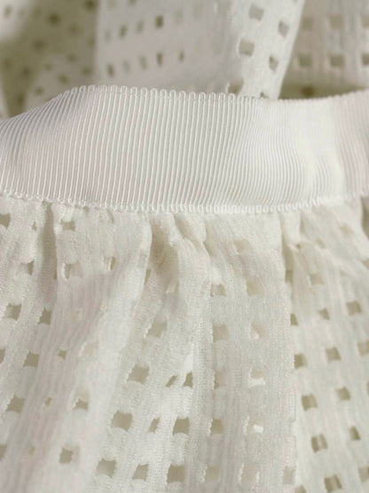 フォクシーニューヨーク スカート Square Lace 34550 38 ホワイト ITHN2ADVCGF2