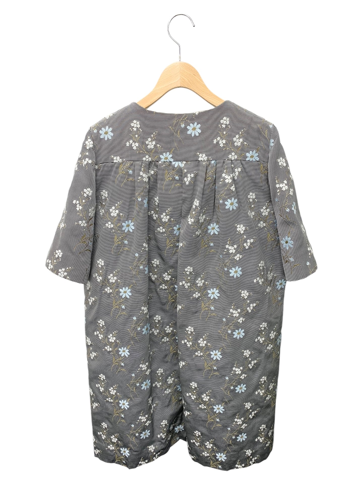 フォクシーブティック フローラルジャガード コート 35684 40 ブラック ITM7HNAEH2SG