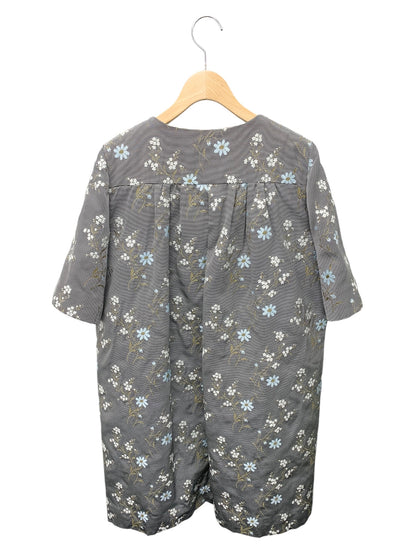 フォクシーブティック フローラルジャガード コート 35684 40 ブラック ITM7HNAEH2SG