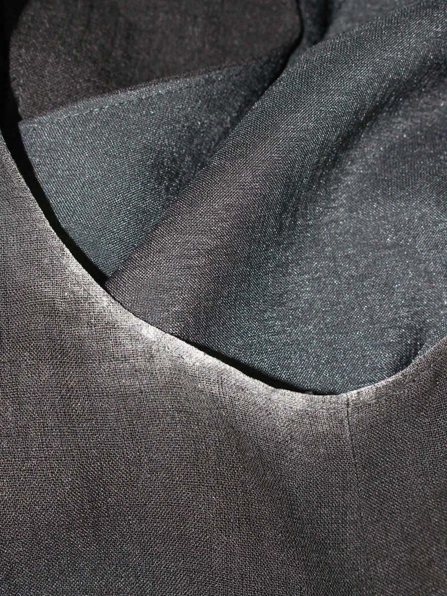 ルネ 5426970 ワンピース 36 ブラック フリル フレア ITG2SUQ4CC2A