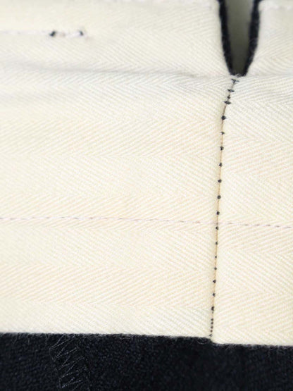 ナイジェルケーボン 8039-00-50002 パンツ 34 ネイビー ウール ITCER5Z1XYPO