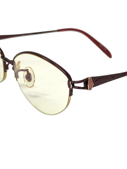 シャルマン HN23527 メガネ レッド 眼鏡 HANA ITNER5FV92AN 【SALE】