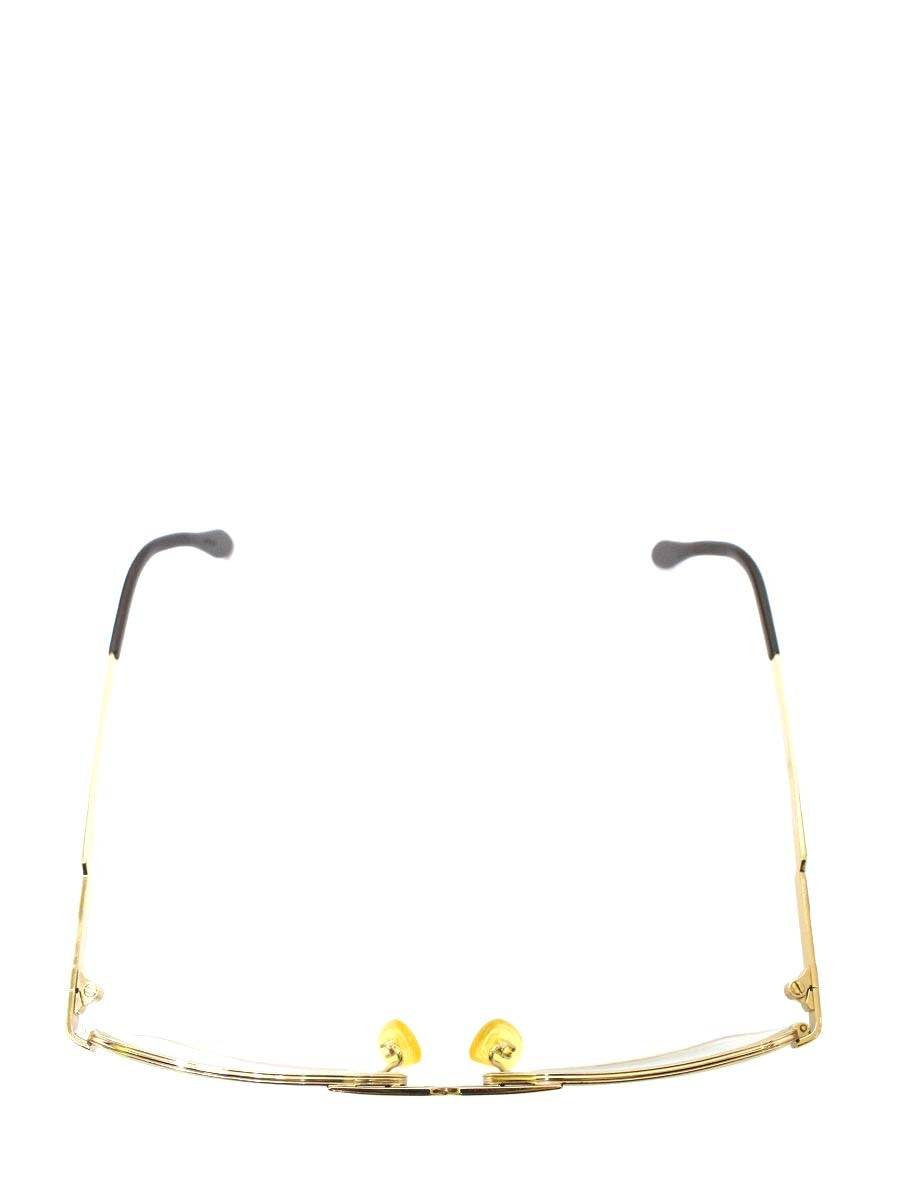 カザール MOD744 メガネ ゴールド メタルフレーム スクエア IT91PG2HDJ38