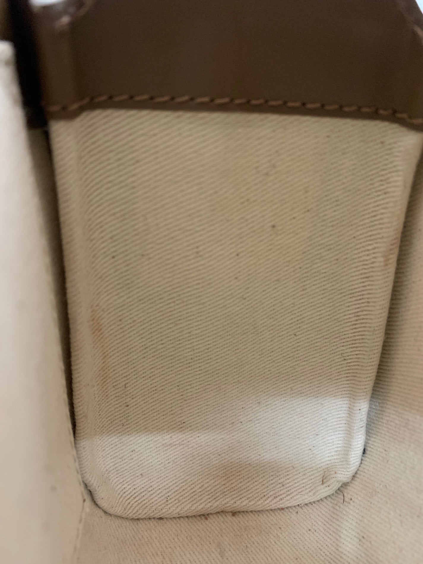 アーペーセー Demi-Lune スモールトートバッグ ブラウン レザー 2way ITV8SCXK916G