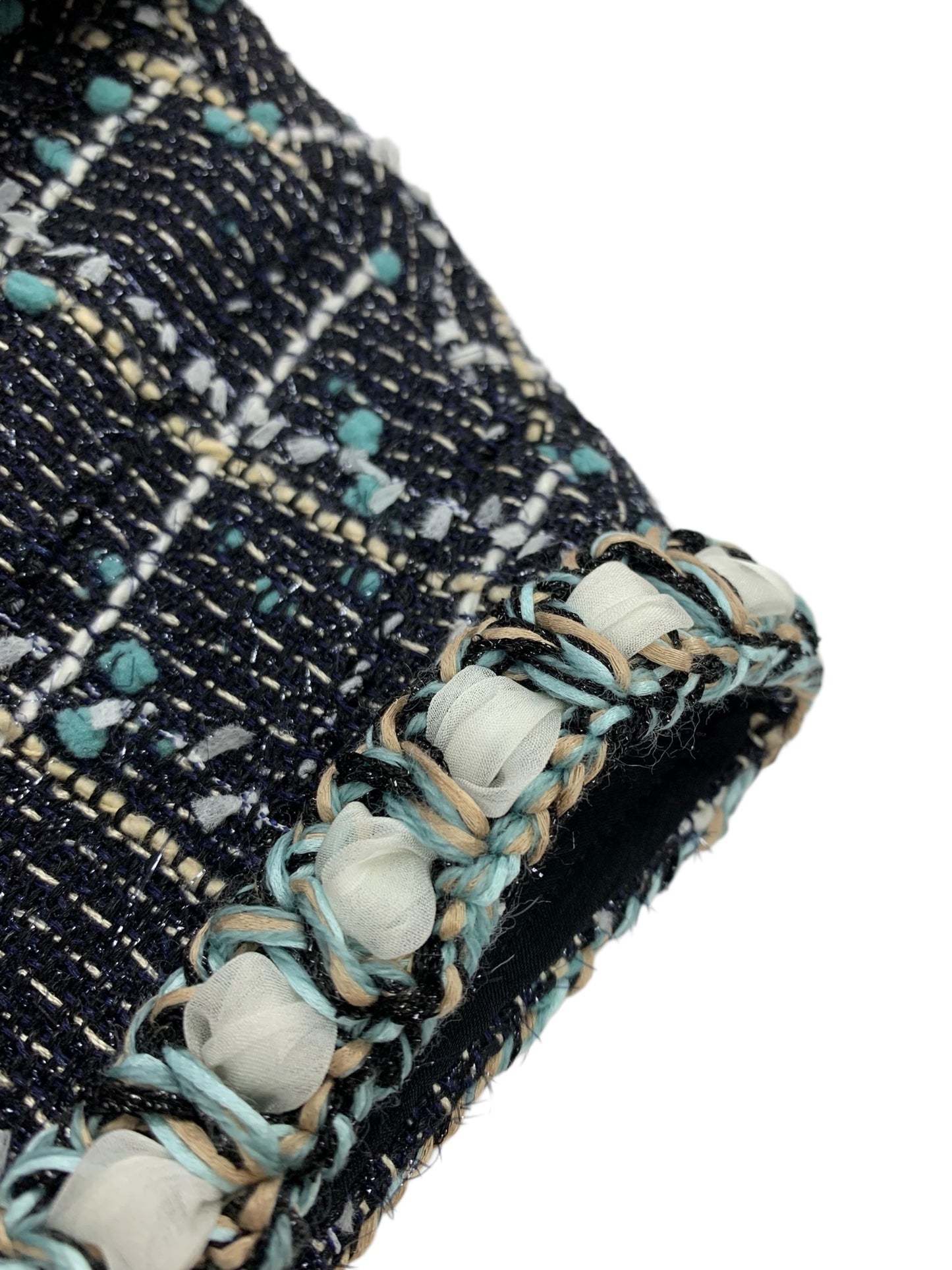 ルネ 6323940 ベスト 36 ネイビー TISSUE社製ツイード IT6PS29J873Q