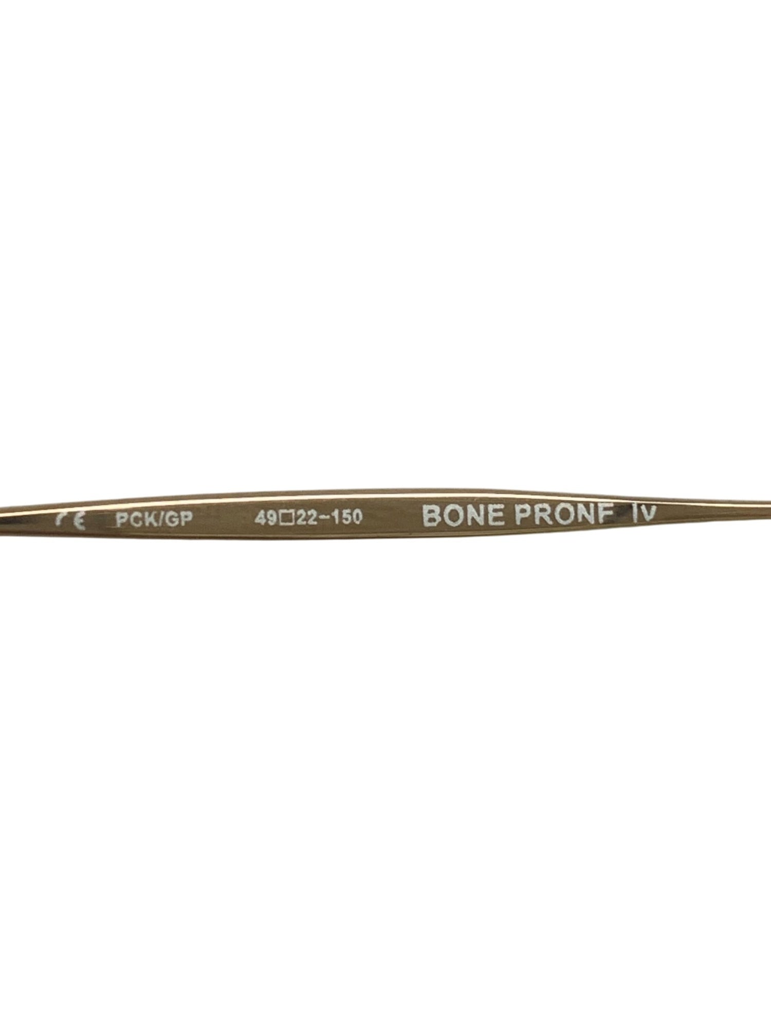 クロムハーツ BONE PRONE メガネ ネイビー ITAHGUGD1BXS クロムハーツ BONE PRONE メガネ ネイビー | 中古ブランド品・古着通販