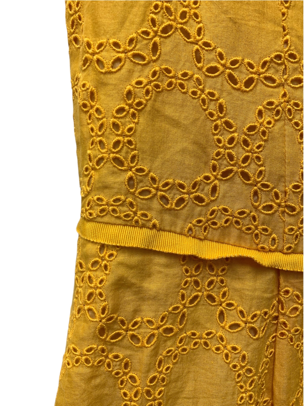 フォクシーブティック Dress Stardust 41910 ワンピース 40 イエロー レース 刺繍 ITN4N0SI15SO