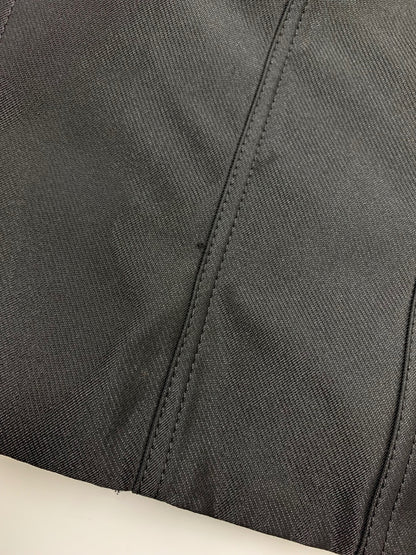 エポカ M5A03-526-09 ステンカラーコート 40 ブラック ヒョウ柄 IT8BBRNWYYL1