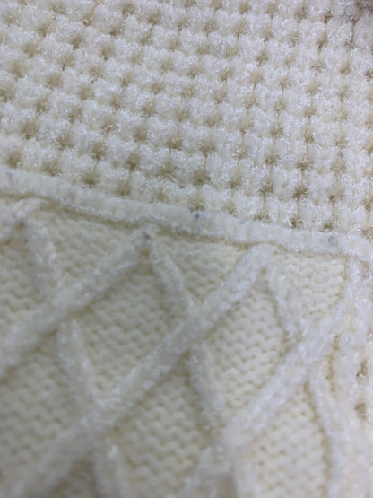 アンスリード CABLE LAYER KNIT TOP 522562600201-01 F ホワイト 25aw IT51AKZFN5WY