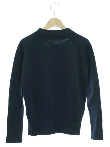 ルネ 6212430 ニット 34 ネイビー パール リボン ITF0DTGJF8RU