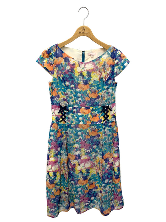 トッカ OPTOLM0520 ワンピース 2 マルチカラー フラワープリント 水彩 リボン IT30JBZGPQ6C 【SALE】