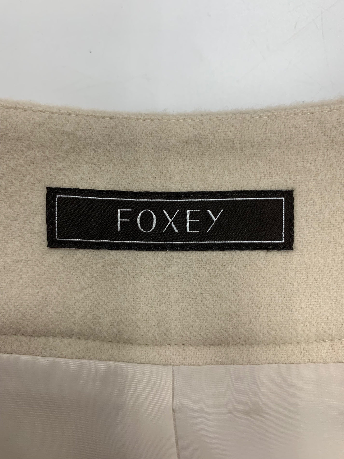 フォクシーブティック Pants Rosalie 43905 ワイドパンツ 40 ベージュ ITZ0L3WAMVUS