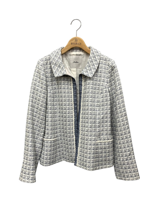 レリアン AV-0400081 RW24-00505AJ ジャケット 9 ブルー ツイード ITGFU86V6870